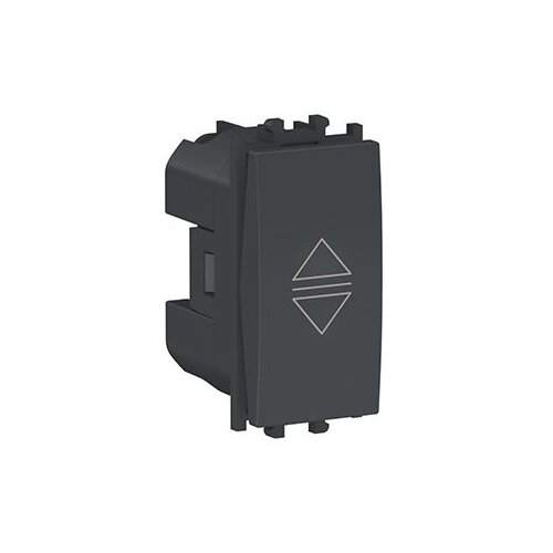 Prekidač za rolete 1M modularni crni EASY Slike