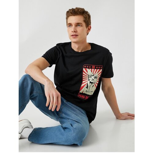 Koton T-Shirt - Black - Slim fit Slike