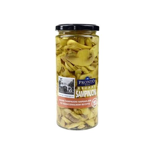 Pronto šampinjoni rezani 370ml. Cene