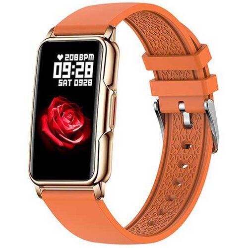 Kronos fit buddy smart bracelet orange pametan sat Cene