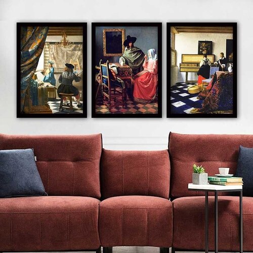 Wallity Set uramljenih slika 3SC_UN3844928, 3 dijela Cene