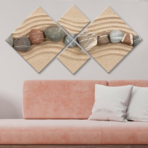 Wallity slika 4MDF150269009, 60x115 cm, 4 dela Cene