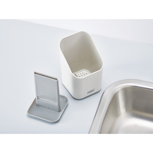 Joseph Joseph Svetlo siv plastičen odcejalnik posode za pribor 12x11 cm Duo &amp;ndash; Slike
