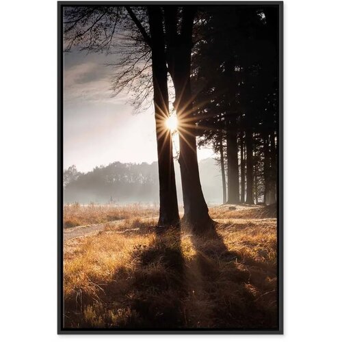  Slika - We Are a Ray (1 Part) Vertical 60x90 U crnom drvenom okviru Slike