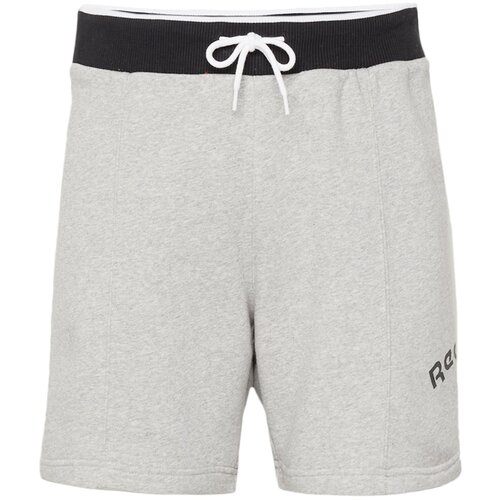 Reebok Športne hlače 'Identity' pegasto siva / črna Cene