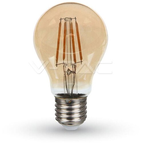 LED žarulja SAMSUNG ČIP Filament 4W E27 A60 boja jantara 2200K Cene