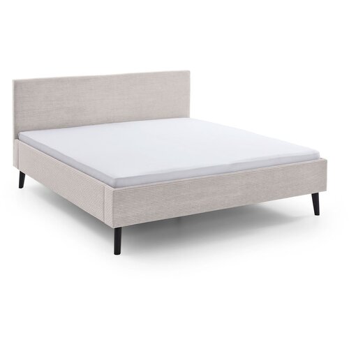 Meise Möbel Bež tapecirani bračni krevet 180x200 cm Avola – Cene