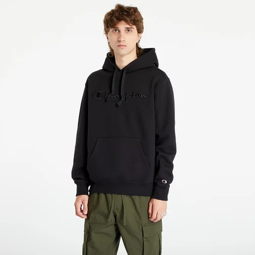 Champion Hooded Sweatshirt Black