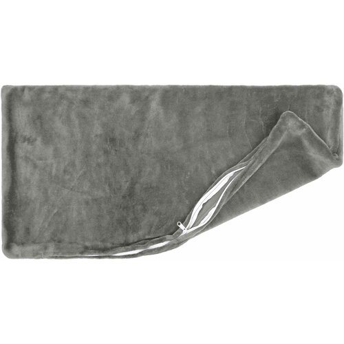  Presvlaka za jastuk 2 kom. HEERLEN Tamnosiva 40 x 80 cm Flanel Slike