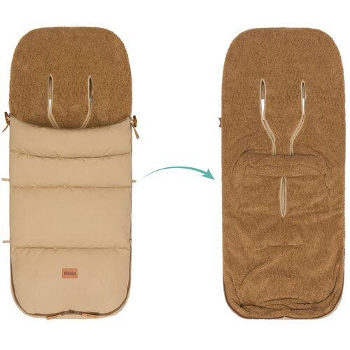 Fillikid Footmuff Kinley zimska vreća za kolica, Teddy nature Slike