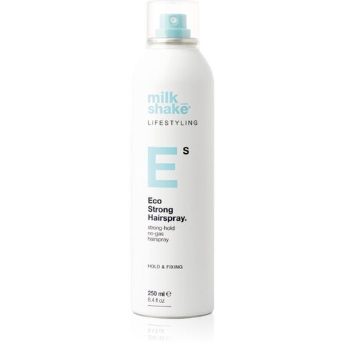 Milk Shake Lifestyling Eco Strong Hairspray lak za lase z ekstra močnim utrjevanjem 250 ml Slike