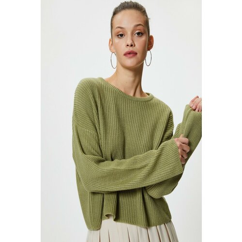 Koton Women's Khaki Sweater Slike