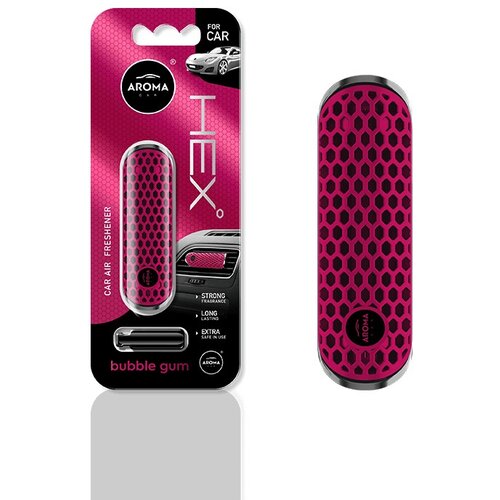  MIRIS ZA AUTO AROMA CAR HEX BUBBLE GUM VENTILACIJA Slike