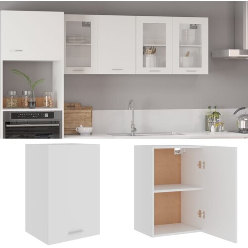 vidaXL Viseći ormarić bijeli 39,5 x 31 x 60 cm od iverice Cijene