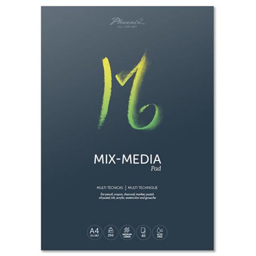 Blok papira za razne tehnike - MIX-MEDIA pad Slike