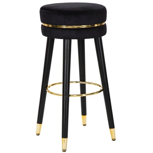 Mauro Ferretti crna barska stolica Paris Nero/Gold Cijene
