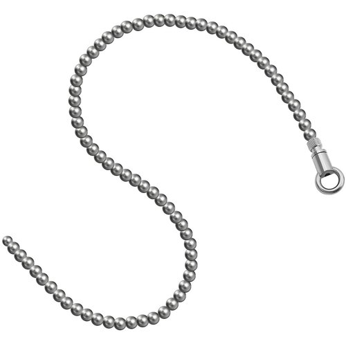 SuperLove Stainless Steel Urethral Sound Beads Catheter Dilator 50cm &amp;amp; 8mm Slike