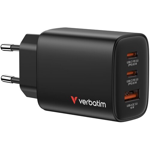 Verbatim GAN 65W POLNILNIK ZA IPHONE S HITRIM POLNJENJEM PD, (5000366917) Cene