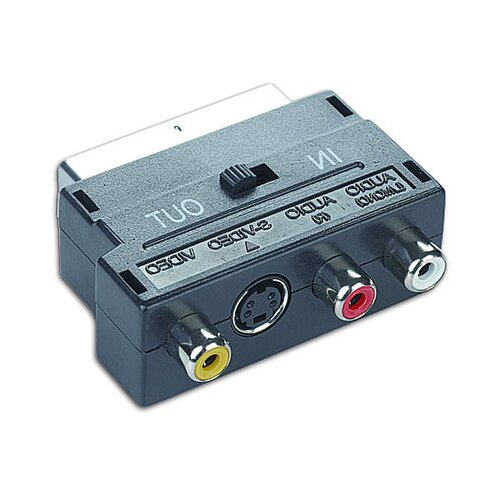 SCART CCV-4415 3 X RCA and 1 X S-Video plugs on one side and SCART on other side Cene