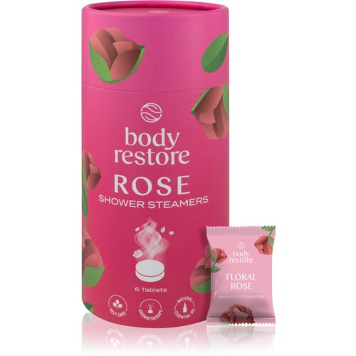 Body Restore Rose Shower Steamers tablete za tuširanje s mirisom ruže 6 kom Cijene
