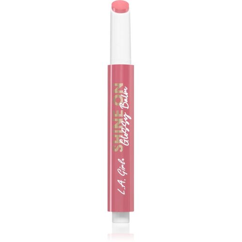 L.A. Girl Cosmetics Shine On balzam za sijoče ustnice z vlažilnim učinkom odtenek Angelic Glow 2 g Slike