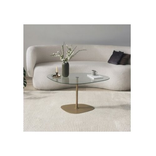 Hanah home Klub sto Soho 85x40x67cm Providno-Zlatni Slike