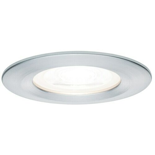 PAULMANN Ugradbena LED svjetiljka Nova (6,5 W, Srebrna, Topla bijela, 1 Kom., Ugradbena dubina: 75 mm) Slike