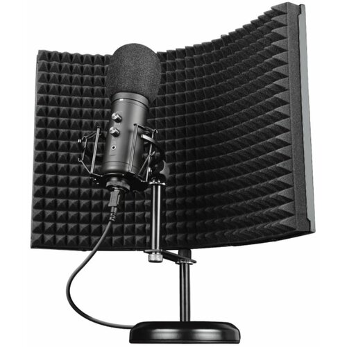 Trust GXT259 rudox usb studio mikrofon, crni Slike