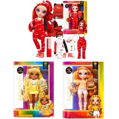 Rainbow High lutke junior fashion doll asst 1/3 Cene