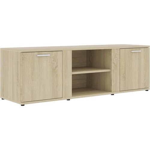 Maison Chic TV omarica - TV stojalo - Televizijska omarica sonoma hrast 120x34x37 cm iverna plošča, (21700682) Cene