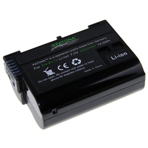 OTB PATONA - Baterija za Nikon EN-EL15B 2000mAh Li-Ion Premium Slike