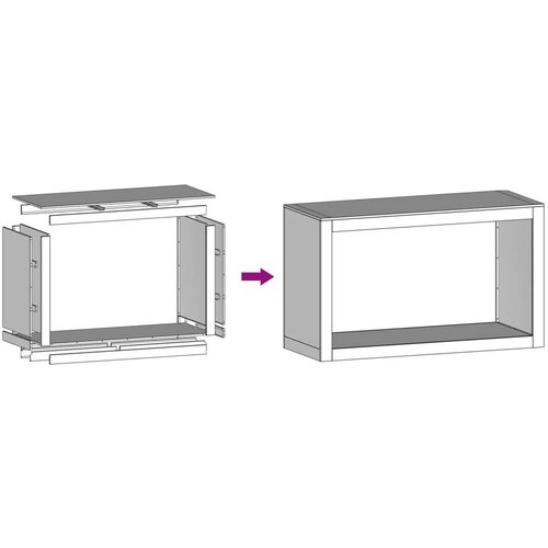 VidaXL Stalak za drva za ogrjev 100x40x60 cm od pocinčanog čelika Slike
