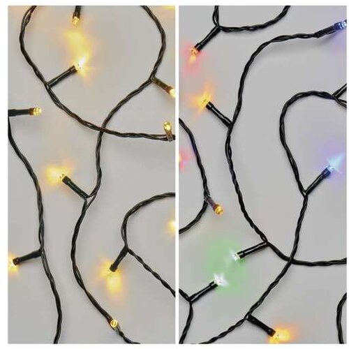 Emos LIGHTING LED božična veriga 2v1 10 m, topla bela/večbarvna D4AH01 Cene