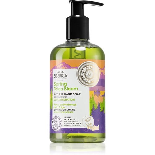 Natura Siberica Taiga Siberica Spring Taiga Bloom tekoče milo za roke z vlažilnim učinkom 300 ml Cene