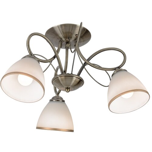Brilagi plafonski luster fred 3xE27/60W/230V, prečnik 59 cm, bronzan Slike