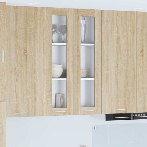 Viseći ormarić Sonoma hrast 60 x 31 x 100 cm Konstruirano drvo Cene