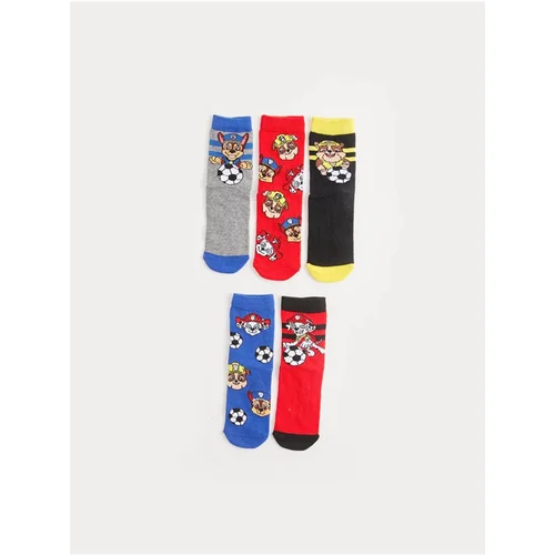 LC Waikiki Pack of 5 LCW Kids Paw Patrol Boys Kids Socket Socks