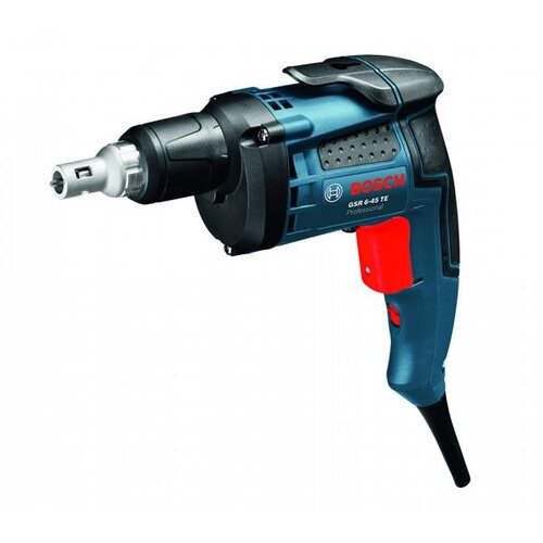 Bosch odvrtač sa graničnikom dubine GSR 6-45 TE, 701W/12 Nm/6 mm/4500 obr. bušilica 0601445100 Slike