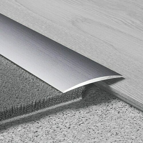LOGOCLIC Prehodni profil 130 (Plemenito jeklo mat, 1 m x 30 mm x 3,9 mm, Vrsta montaže: Vijaki) Cene