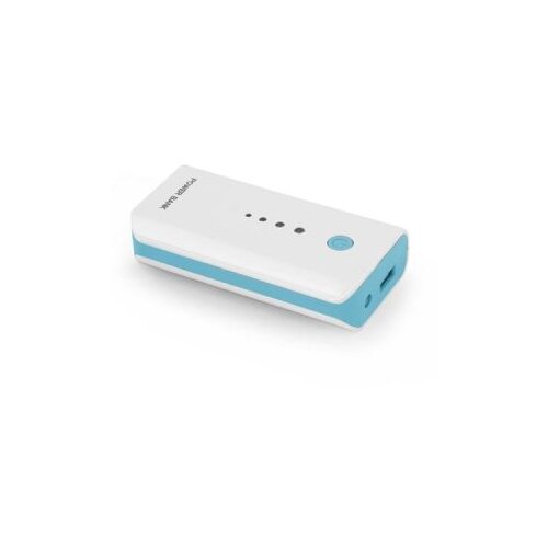 Powerbank ESPERANZA ELECTRON, 5200mAh, WHITE/BLUE, EMP104WB Slike