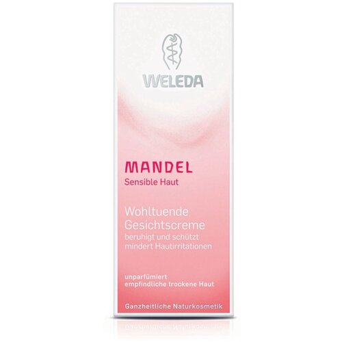 Weleda almond zaščitna krema za suho občutljivo kožo 30 ml za ženske Cene