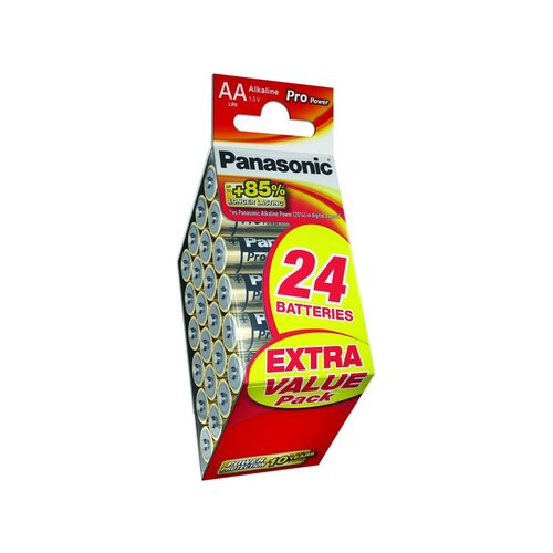 Panasonic pro power aa 1.5V alkalne baterije LR6PPG-24PD Slike