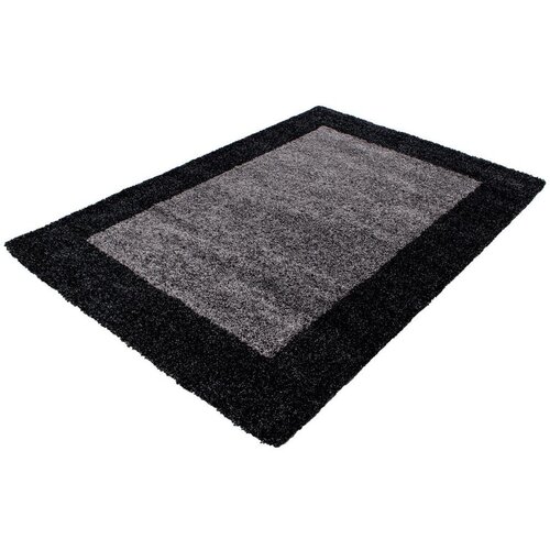 XXXL Preproga Z Visokim Florom Life, Antracit, 60x110cm Slike
