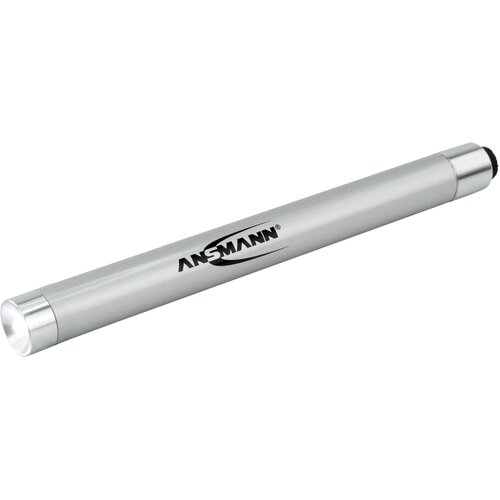 Ansmann Penlight baterijski pogon LED 133.8 mm 1600-0169 X15 Srebrna Slike