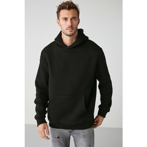GRIMELANGE Sweatshirt - Black - Relaxed fit Cene