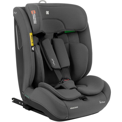 Kikka Boo auto sedi&scaron;te 76-150 cm I-Flit I-SIZE ISOFIX Dark Grey Cene
