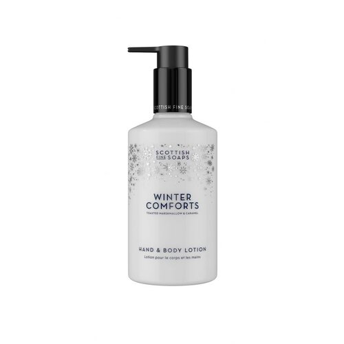 Scottish Fine Soaps Winter Comforts hidratantno mlijeko za ruke i tijelo parfemi Toasted Marshmallow &amp;amp; Caramel 300 ml Slike