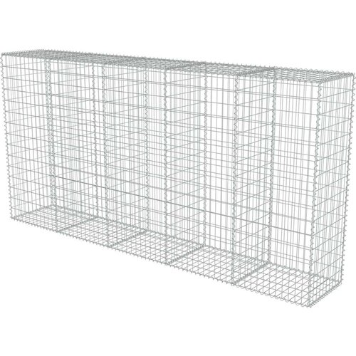  Gabionska stena s pokrovi iz pocinkanega jekla 300x50x150 cm Slike