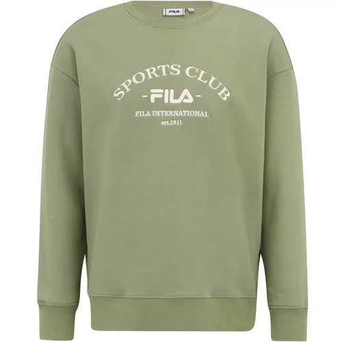 Fila Sweater majica zelena / bijela