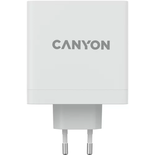 Canyon H-140-01, Wall charger with 1USB-A, 2 USB-C. Input:100-240V~50/60Hz, 2.0A Max. USB-A Output: 5V /9V /12V/20V /28V Max Output Current:5.0A max - CND-CHA140W01